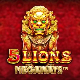 5 Lions Megaways slot visual from Pragmatic Play available on thetuohicasino.fi