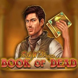 Book of Dead logo by Play'n GO at Tuohi Casino
