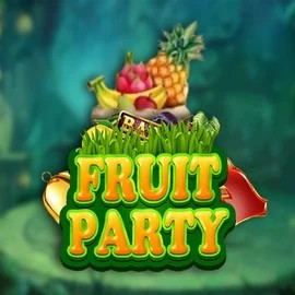Fruit Party slot logo by Top Trend Gaming at Tuohi Casino