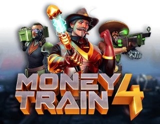 Money Train 4 game by Relax Gaming – logo hosted on Tuohi Casino
